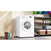 Thumbnail Bosch WGE03408GB Series 2 Washing Machine, 8kg, 1400 Spin, White, A Rated | Atlantic Electrics- 42674053513439