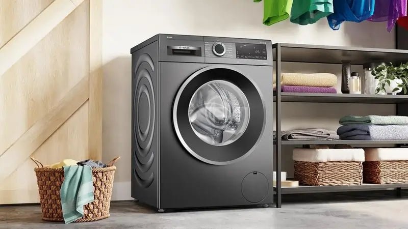 Bosch WGG244ZCGB 9kg 1400 Spin Washing Machine - Graphite | Atlantic Electrics - 42683696808159 