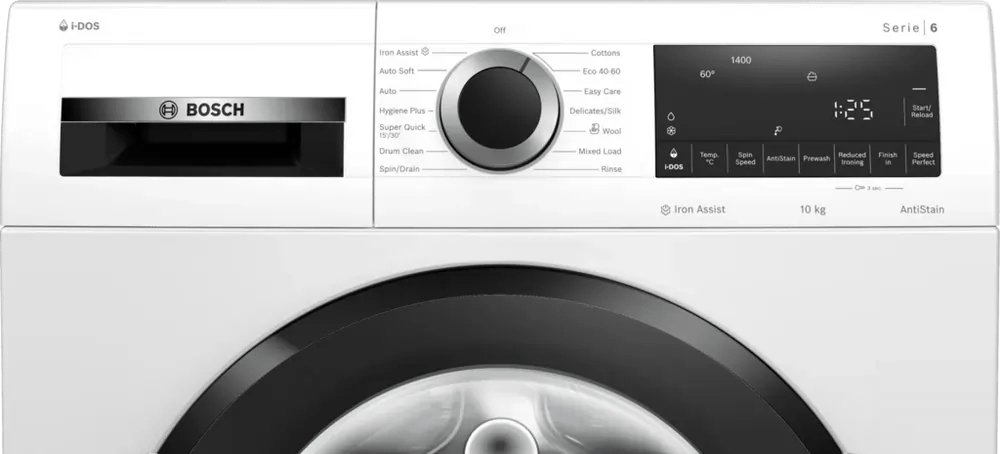 Bosch WGG254F0GB 10kg 1400 Spin Washing Machine, White | Atlantic Electrics - 42409541664991 