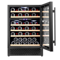 Thumbnail CATA UBBKWC60 60cm 51 bottles Dual Zone Wine Cooler in Black | Atlantic Electrics- 41868850987231