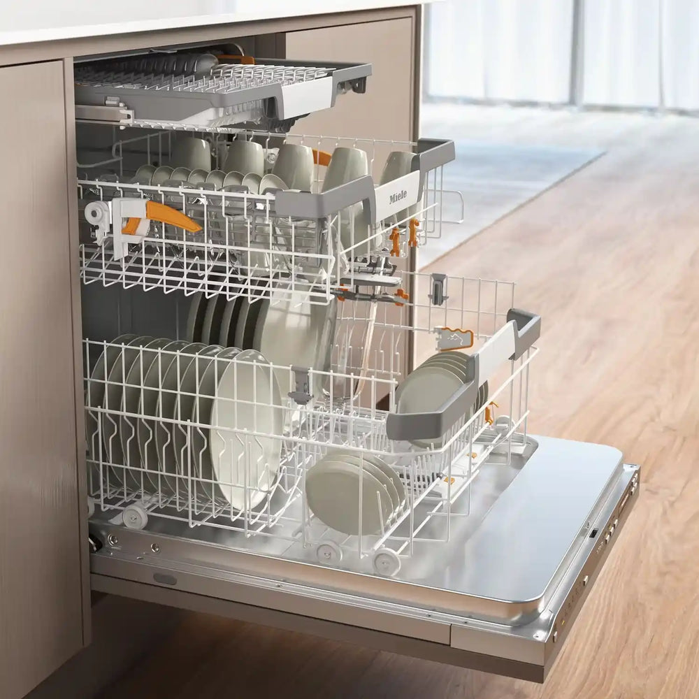 Miele G7380SCVI 60cm 14 Place Fully Integrated Dishwasher, A Rated - 43640213995743 