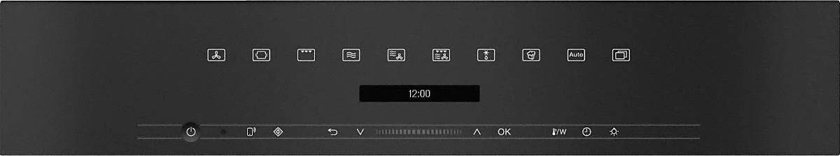 Miele H7240BM Built In 45cm Built-In Combi Microwave,Clean Steel