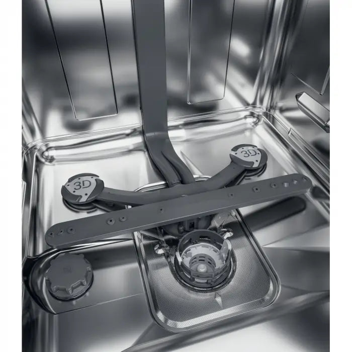 Hotpoint H7FHS51X 60cm Dishwasher in Silver 15 Place Setting B Rated - Silver