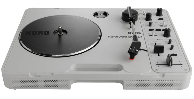 Korg Handytraxx Play Portable Vinyl Turntable Record Player - 73925562368373 