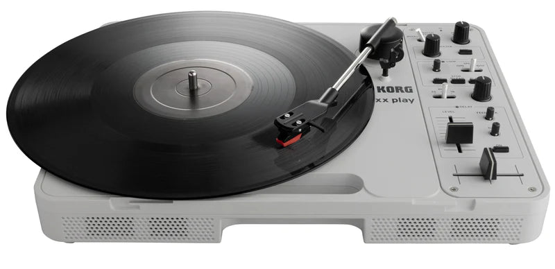 Korg Handytraxx Play Portable Vinyl Turntable Record Player - 73925562204533 