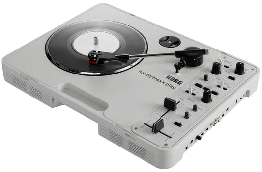 Korg Handytraxx Play Portable Vinyl Turntable Record Player