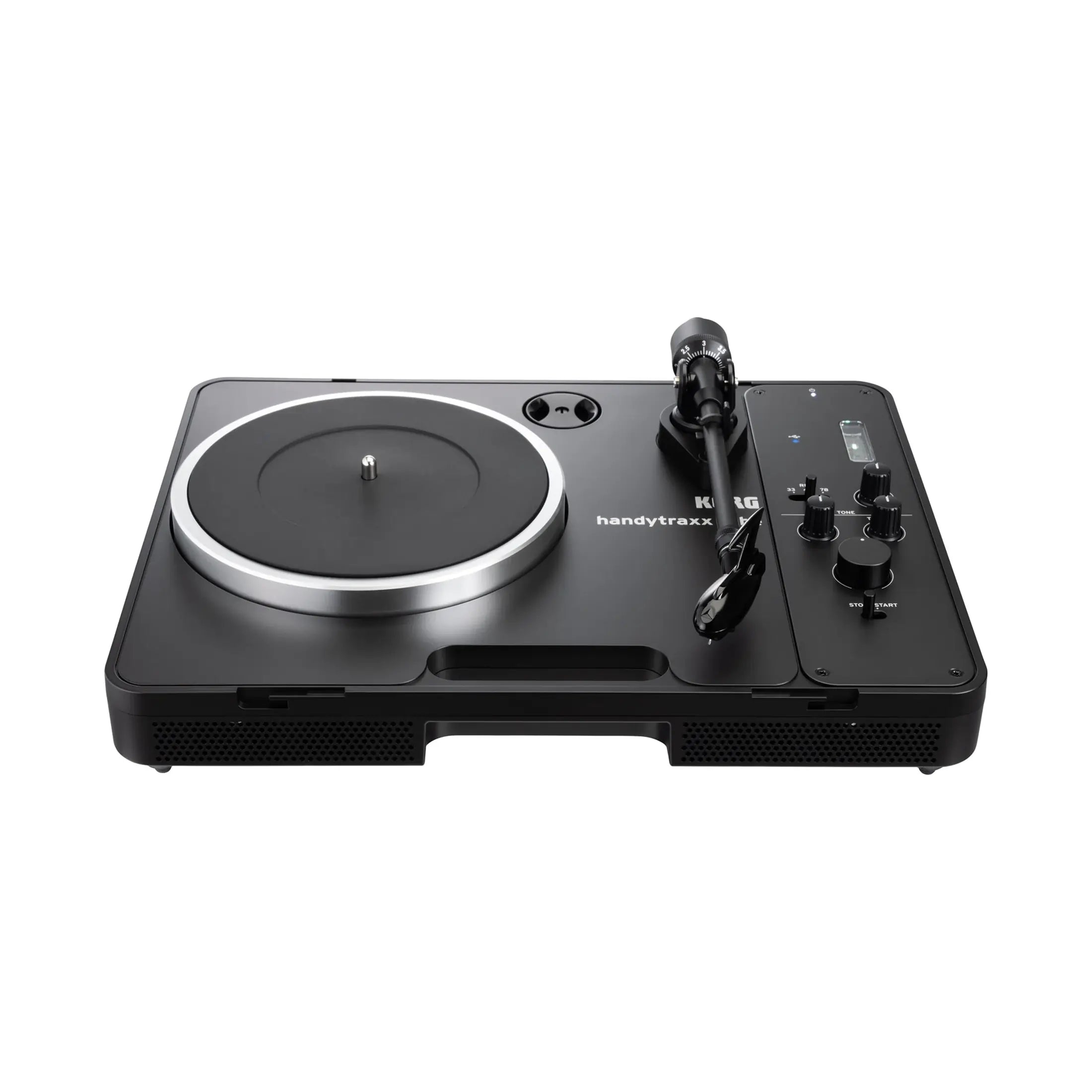 Korg Handytraxx Tube J USB Portable Turntable With Case