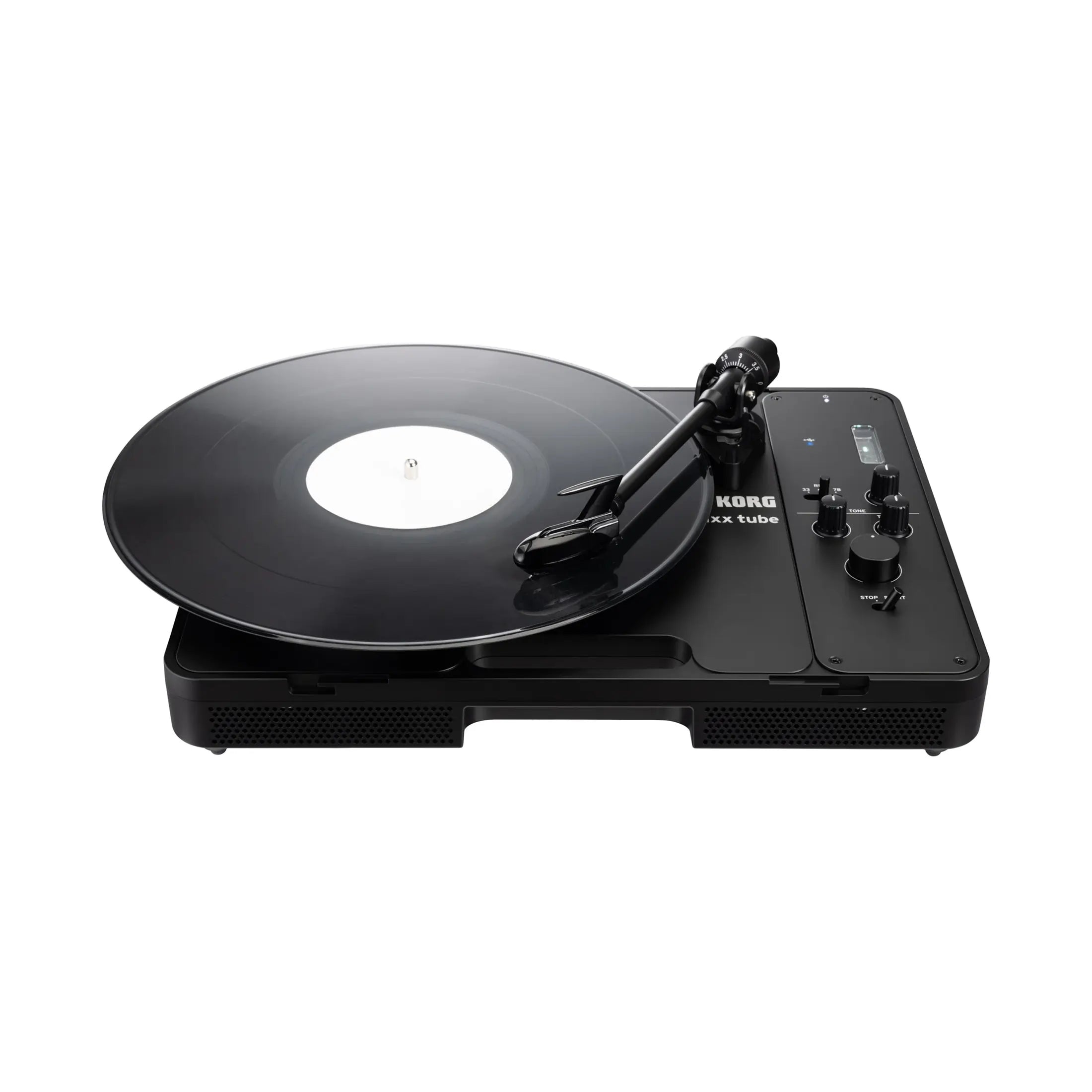 Korg Handytraxx Tube J USB Portable Turntable With Case