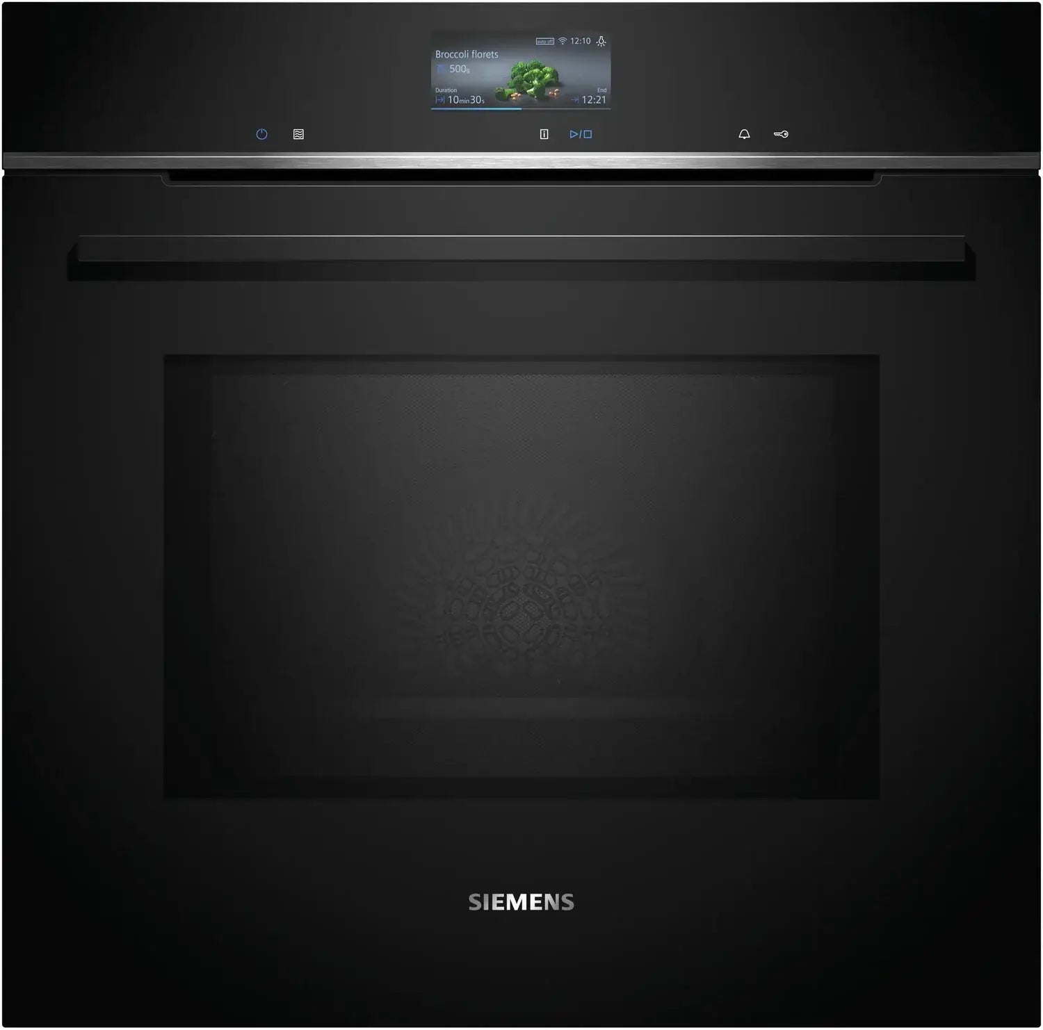 Siemens HM776G1B1B iQ700 67 Litres Built-In Electric Single Oven, Black