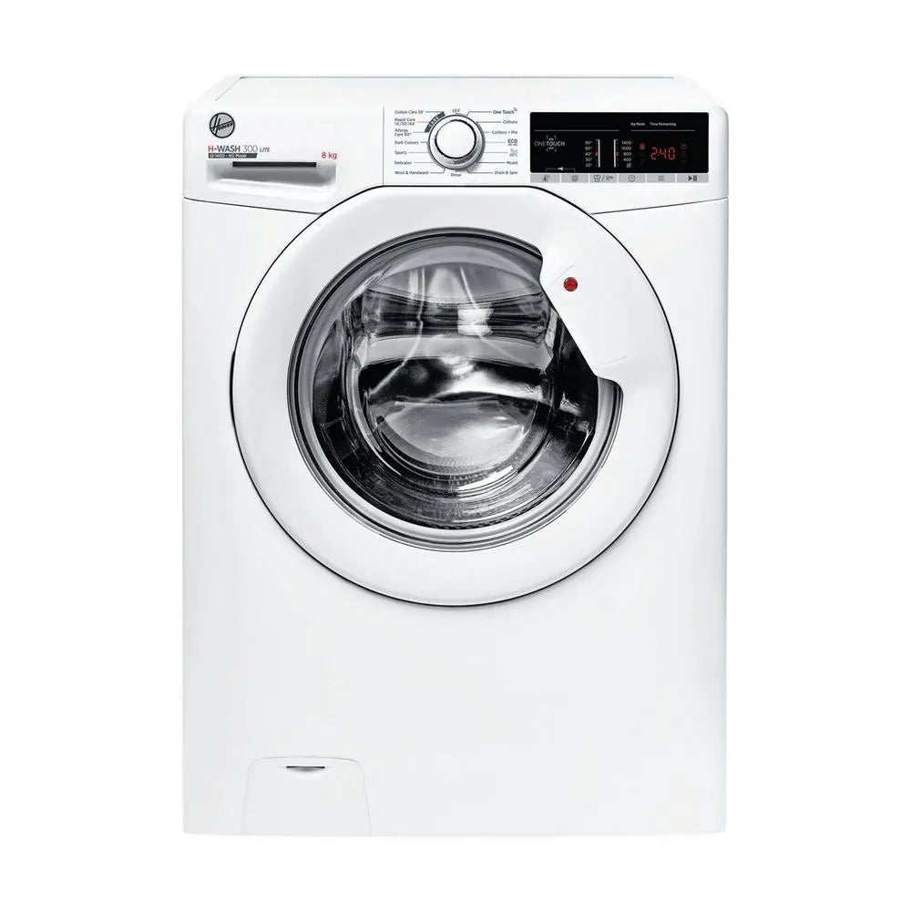 Hoover H3W48TA4 8Kg 1400 Spin Washing Machine - White | Atlantic Electrics - 42320468803807 