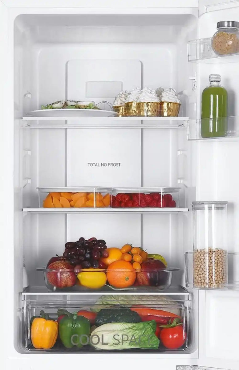 Hoover HOCH1T518EWHK Freestanding Fridge Freezer Frost Free - White | Atlantic Electrics - 42170964246751 