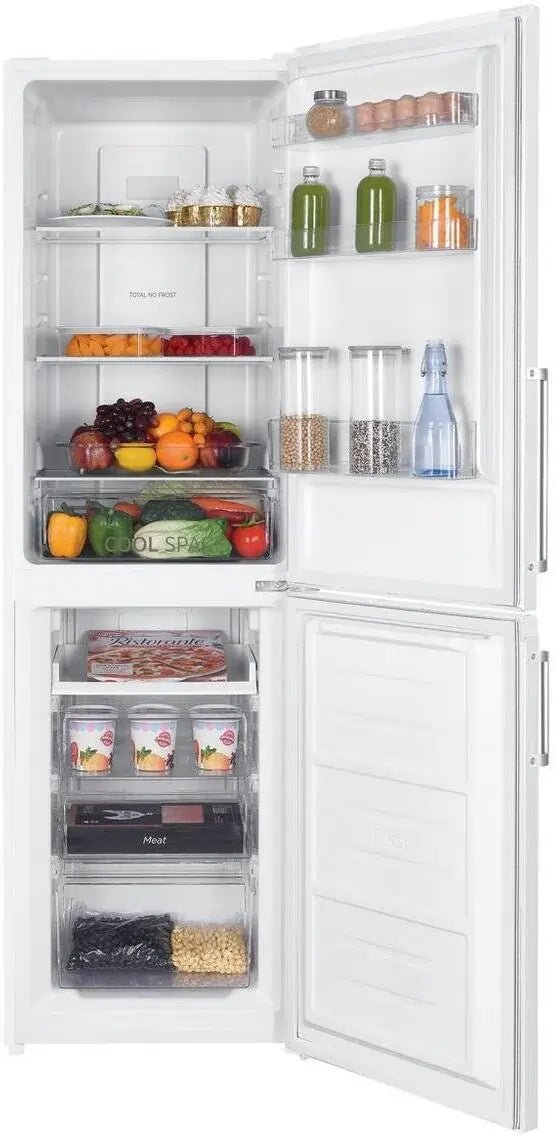 Hoover HOCH1T518EWHK Freestanding Fridge Freezer Frost Free - White | Atlantic Electrics - 42170963984607 