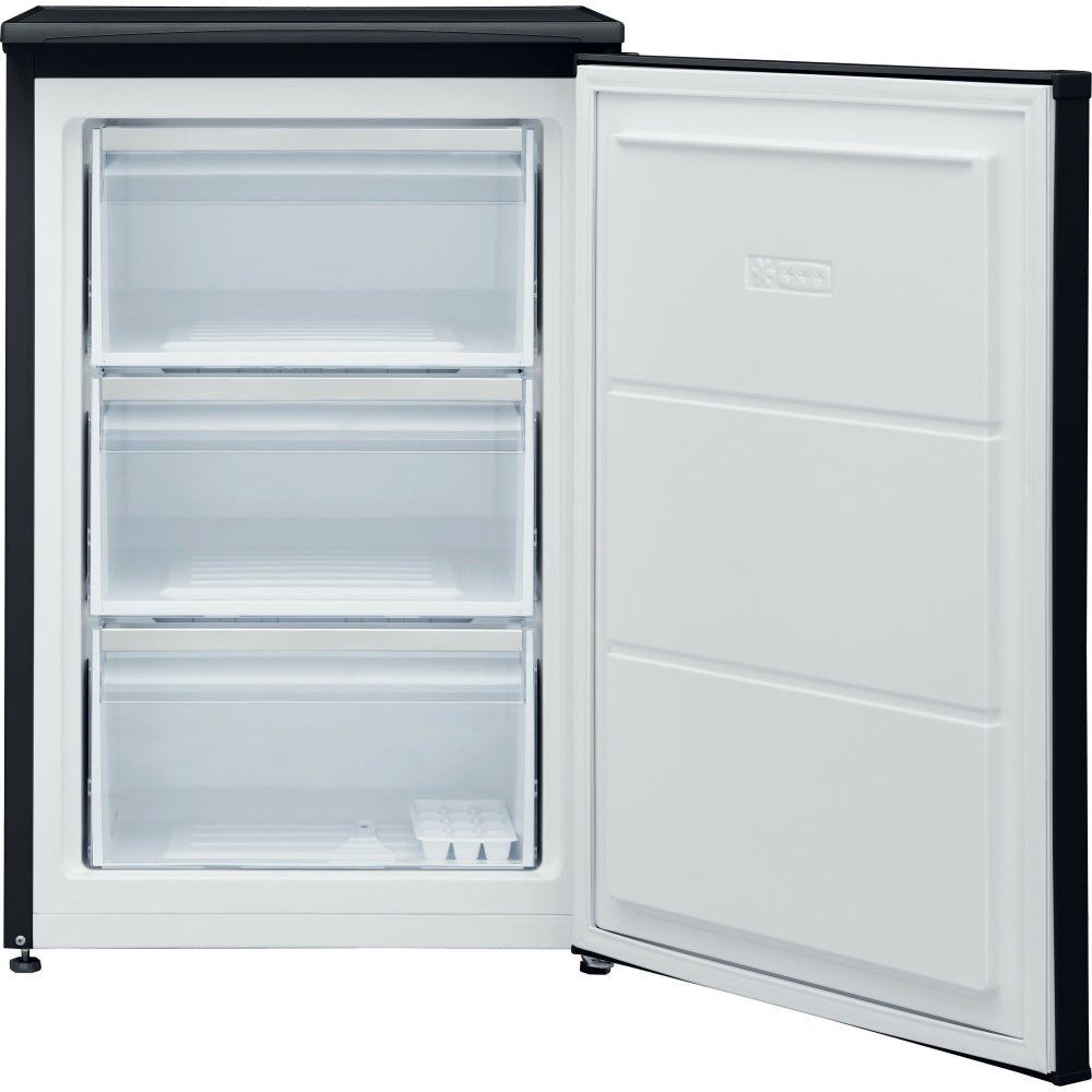 Hotpoint H55ZM1120BUK 102L 55cm Low Frost Under Counter Freezer, Black | Atlantic Electrics