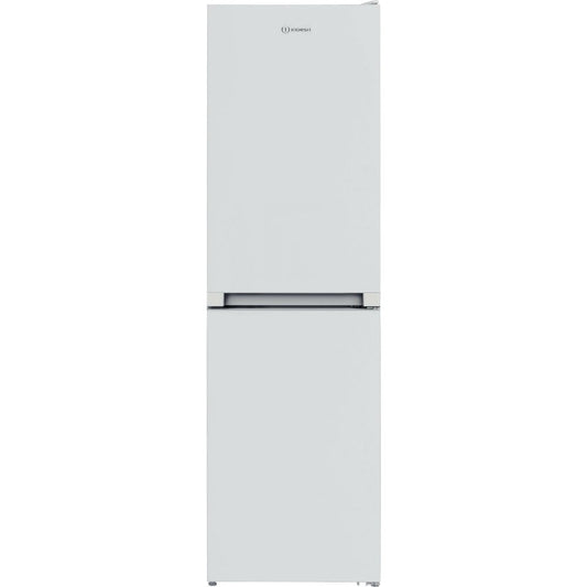 Indesit IBNF55182WUK No Frost 50/50 Fridge Freezer, White | Atlantic Electrics