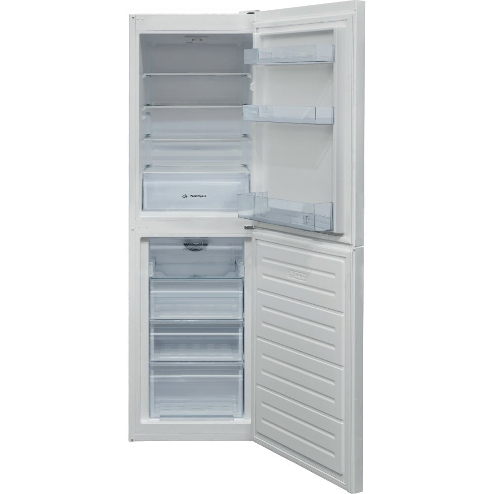 Indesit IBNF55182WUK No Frost 50/50 Fridge Freezer, White | Atlantic Electrics