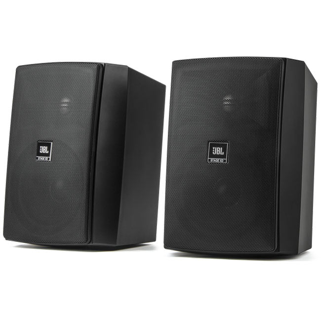 JBL STAGE XD5 Indoor/Outdoor All Weather Loudspeakers (Pair), Black - 43076533256415 