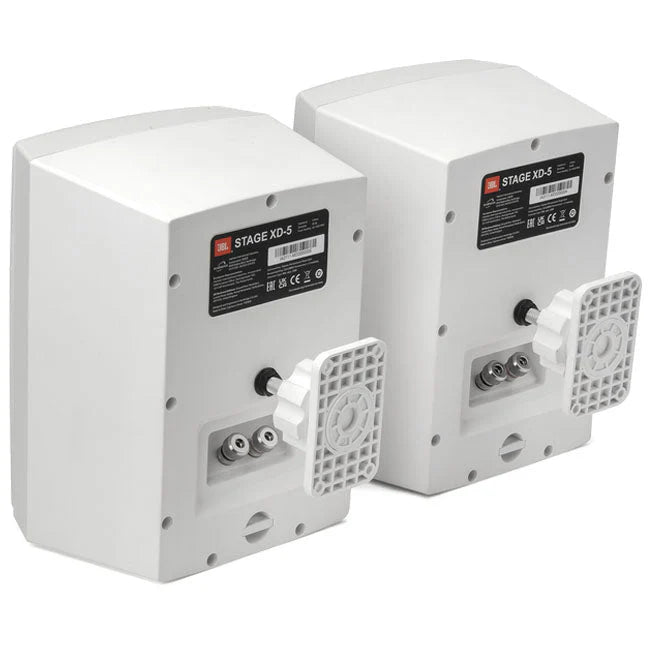 JBL STAGE XD6 Indoor/Outdoor All Weather Loudspeakers (Pair), White - 43076755259615 