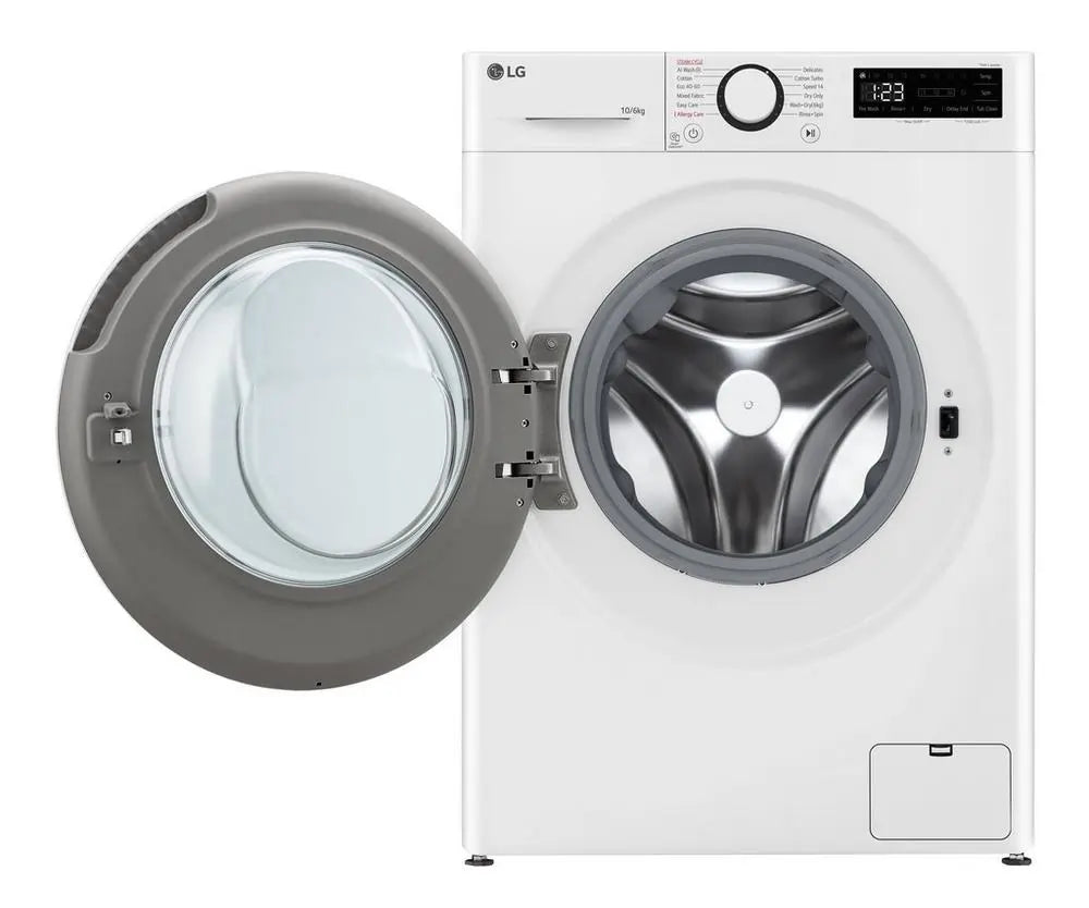 LG FWY606WWLN1 10kg/6kg 1400 Spin Washer Dryer - White | Atlantic Electrics - 42309317787871 
