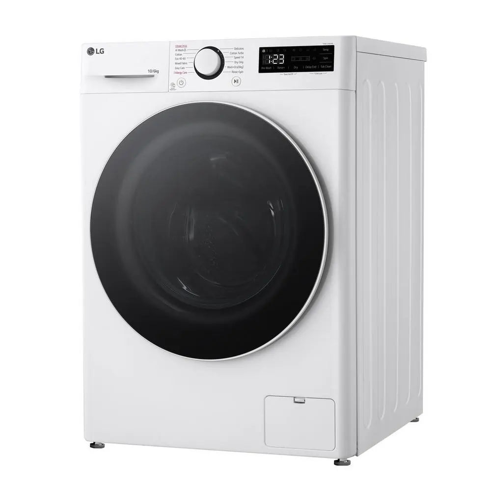 LG FWY606WWLN1 10kg/6kg 1400 Spin Washer Dryer - White | Atlantic Electrics - 42309317755103 