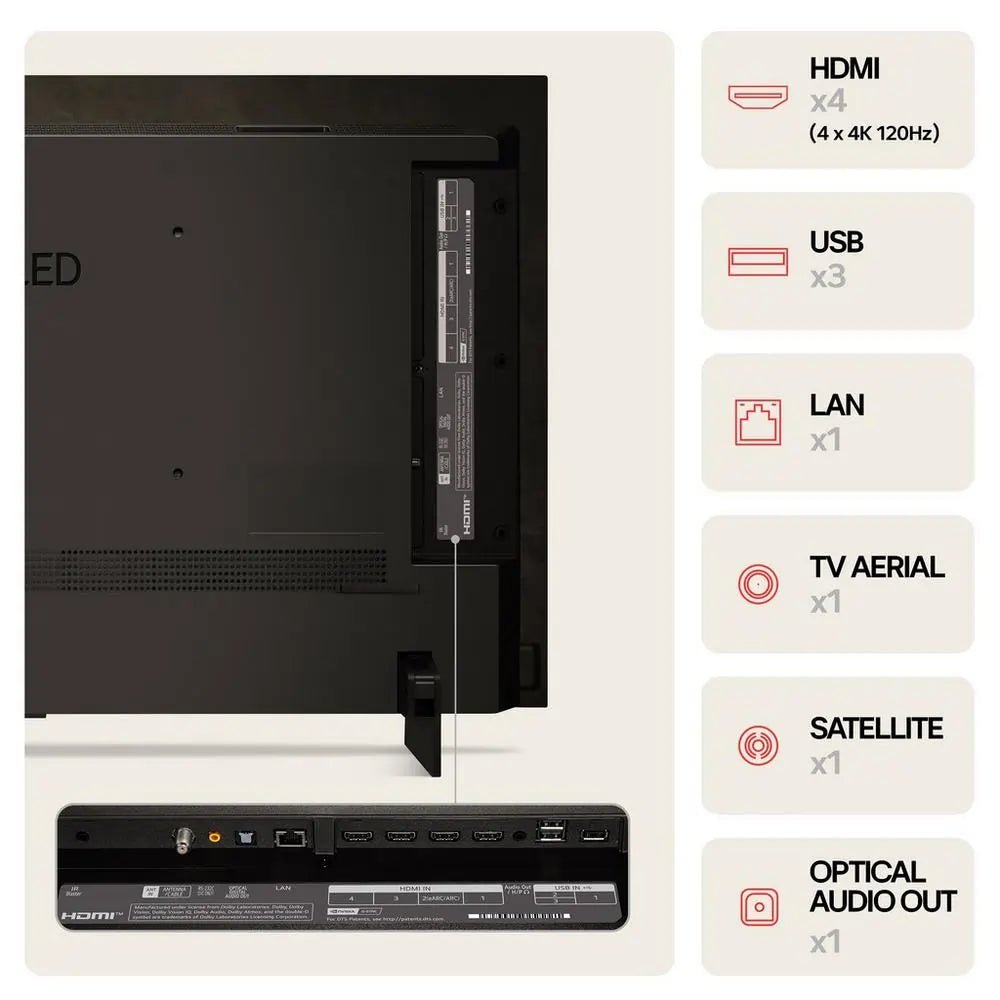 LG OLED42C44LA 42" 4K OLED EVO Smart Television | Atlantic Electrics