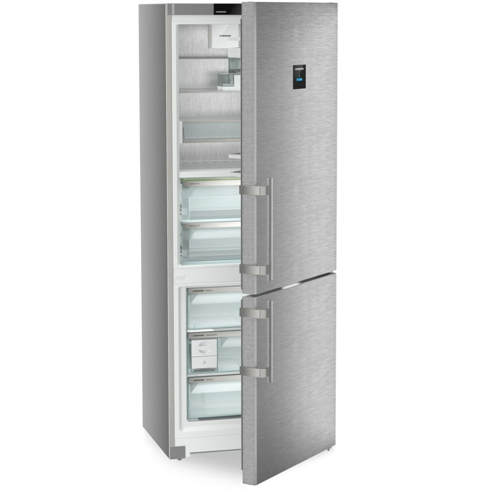 Liebherr CBNsdb775i No Frost Fridge Freezer, 70/30, Silver, B Rated | Atlantic Electrics