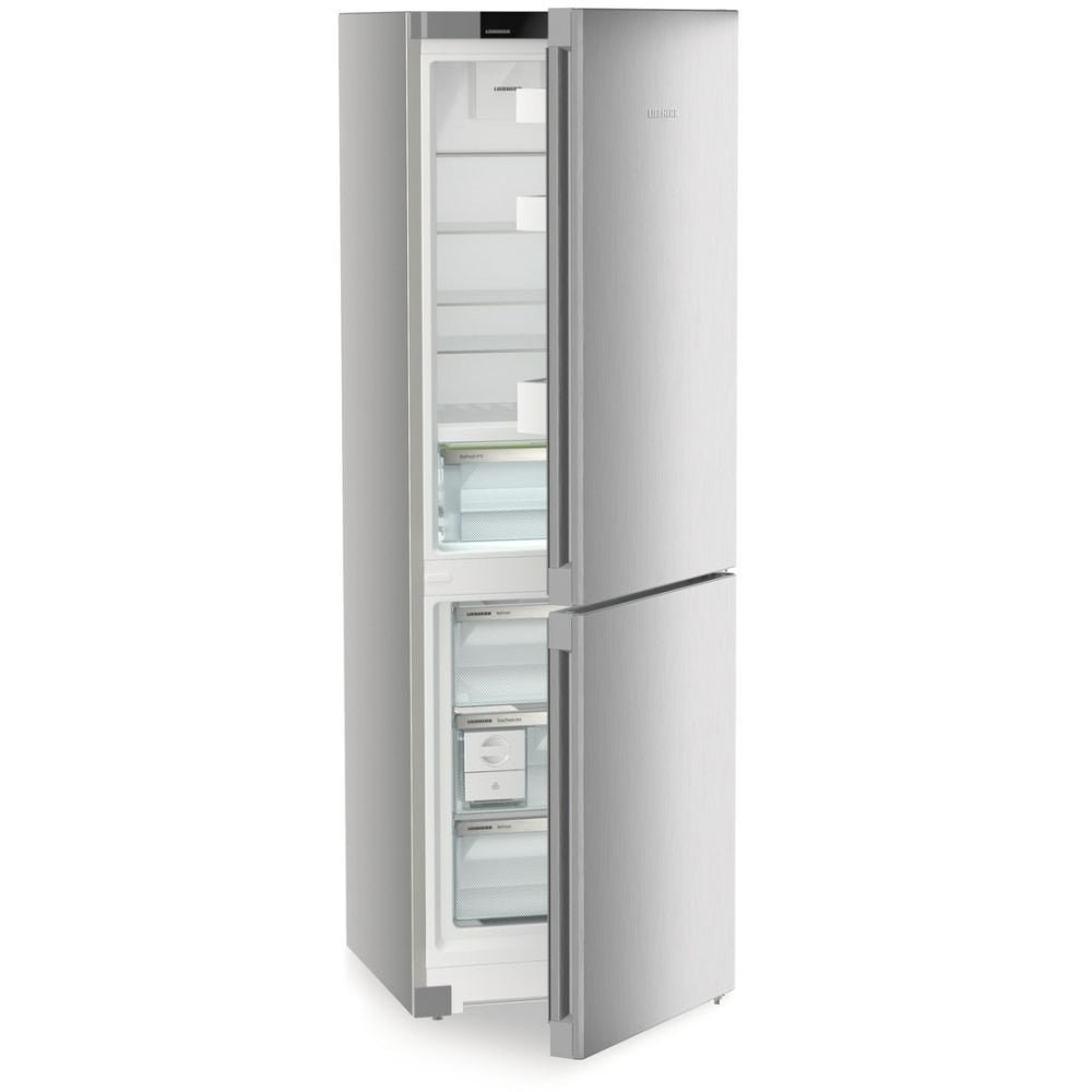 Liebherr CBNsdc522i Fridge Freezer, Silver, C Rated | Atlantic Electrics - 42719036604639 