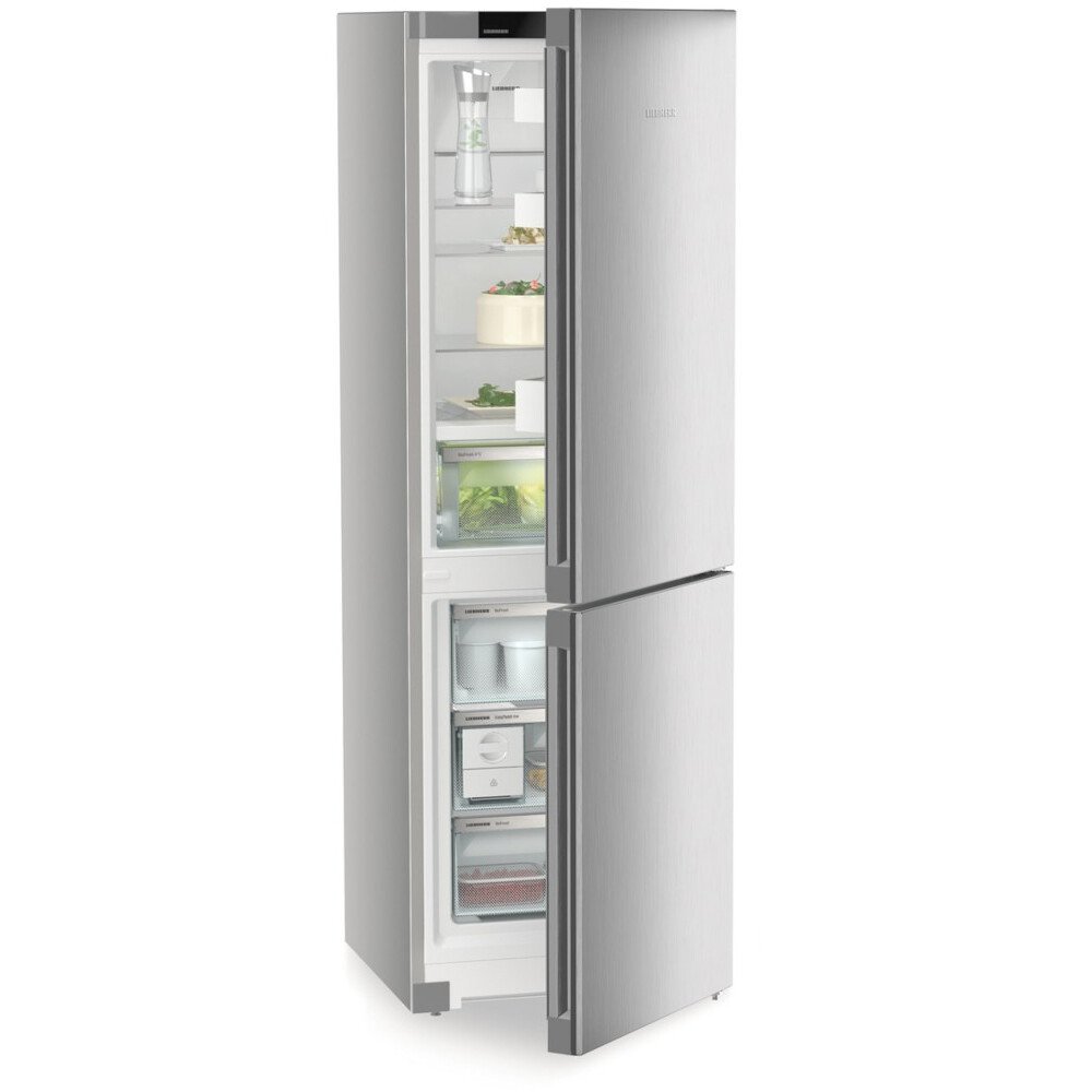 Liebherr CBNsfc5223 No Frost Fridge Freezer, 70/30, Silver, C Rated | Atlantic Electrics