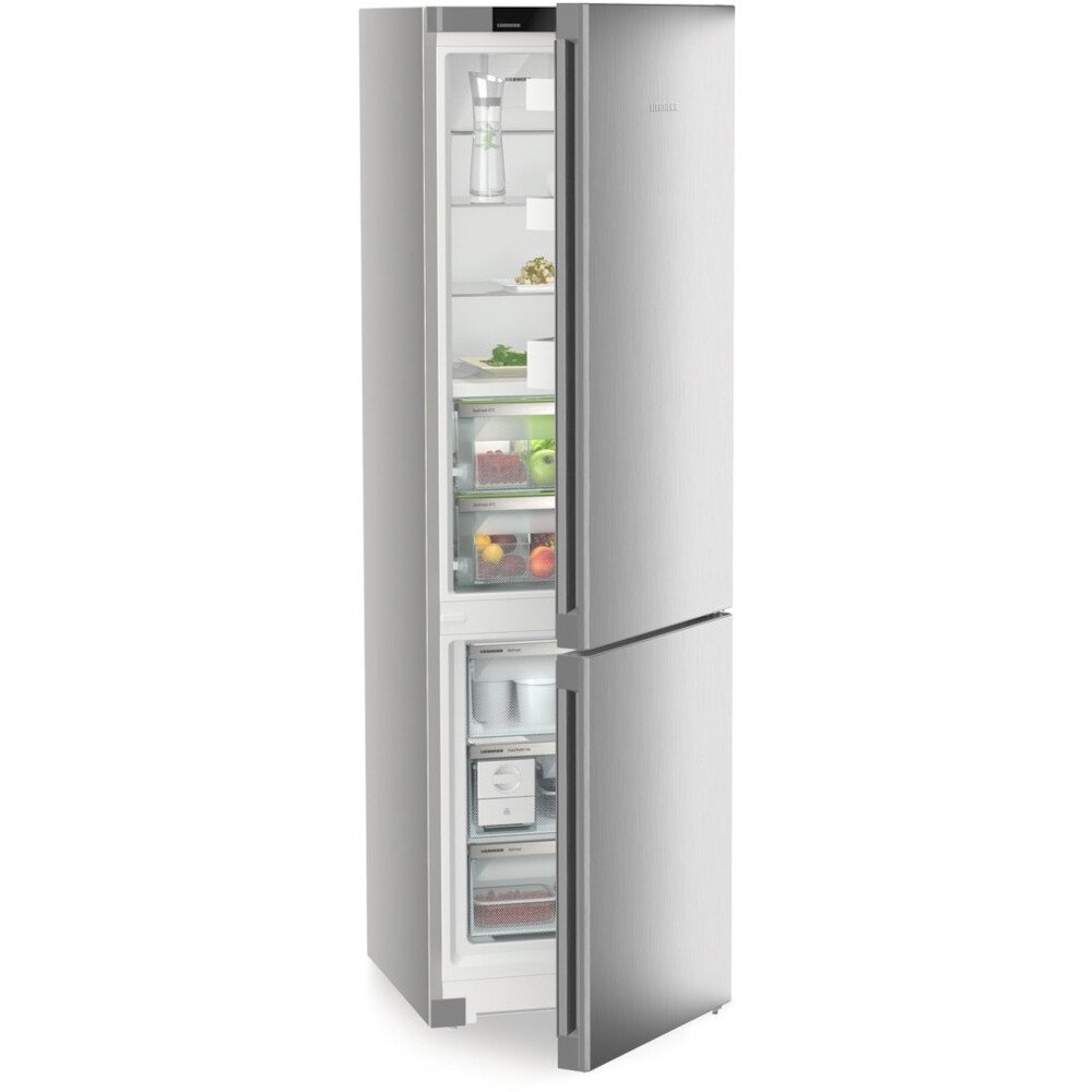 Liebherr CBNsfc57vi No Frost Fridge Freezer, 70/30, Silver, C Rated | Atlantic Electrics - 42719036702943 