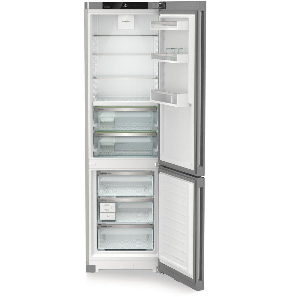 Liebherr CBNsfc57vi No Frost Fridge Freezer, 70/30, Silver, C Rated | Atlantic Electrics - 42719036637407 