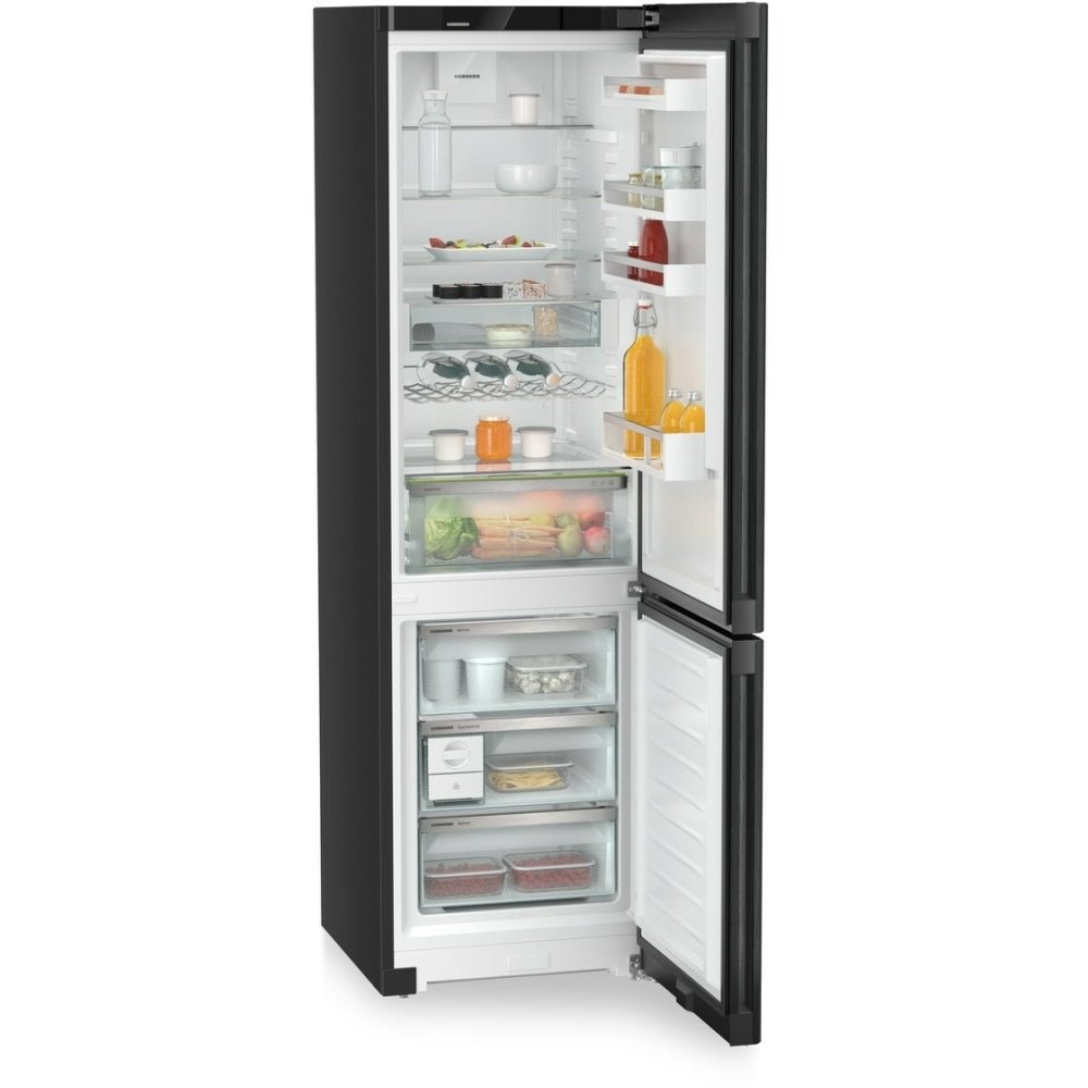 Liebherr CNbdc573i No Frost Fridge Freezer, 70/30, Black, C Rated | Atlantic Electrics - 42719037391071 