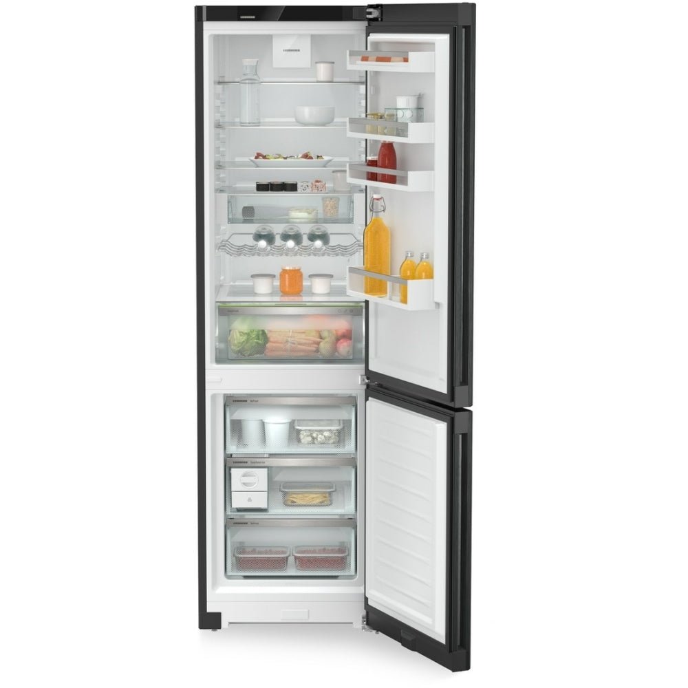 Liebherr CNbdc573i No Frost Fridge Freezer, 70/30, Black, C Rated | Atlantic Electrics - 42719037456607 