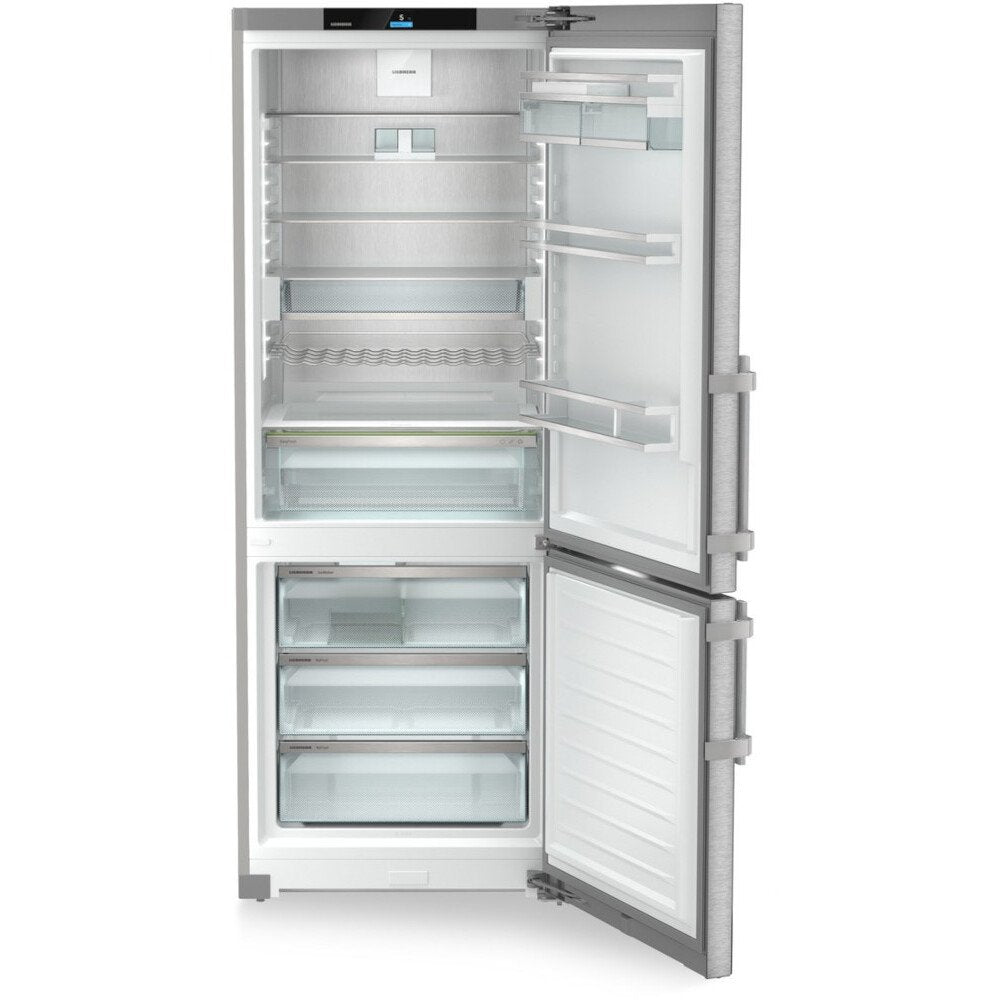 Liebherr CNsdd 776i No Frost Fridge Freezer, 70/30, Silver, D Rated | Atlantic Electrics - 42852871110879 