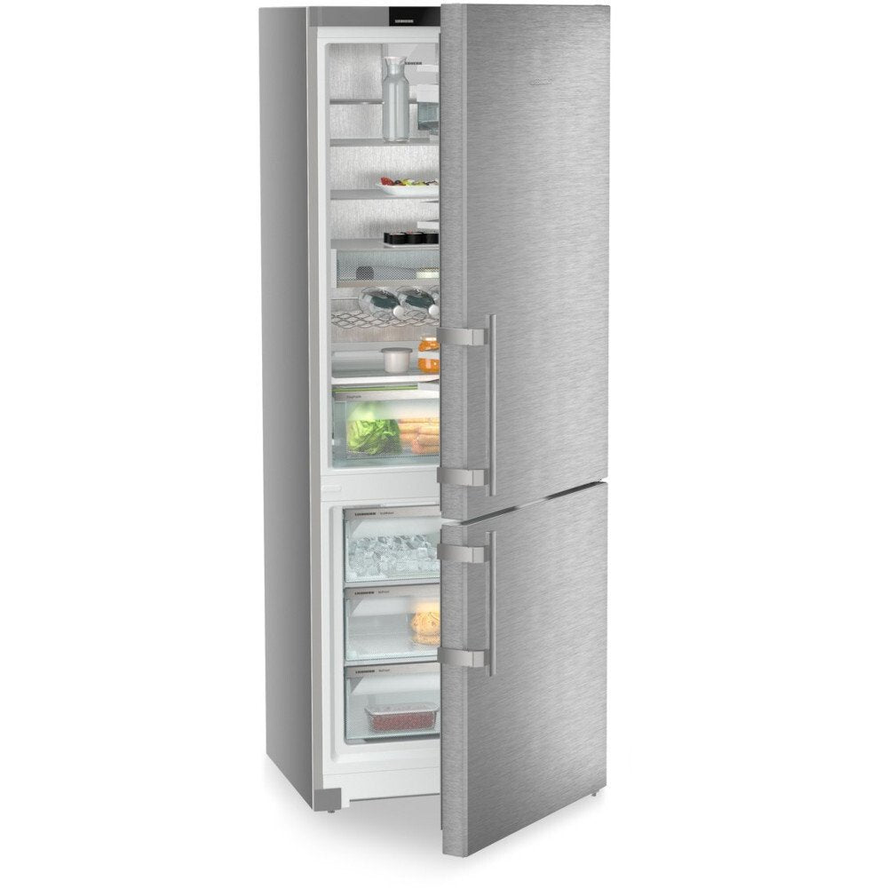 Liebherr CNsdd 776i No Frost Fridge Freezer, 70/30, Silver, D Rated | Atlantic Electrics - 42852871176415 