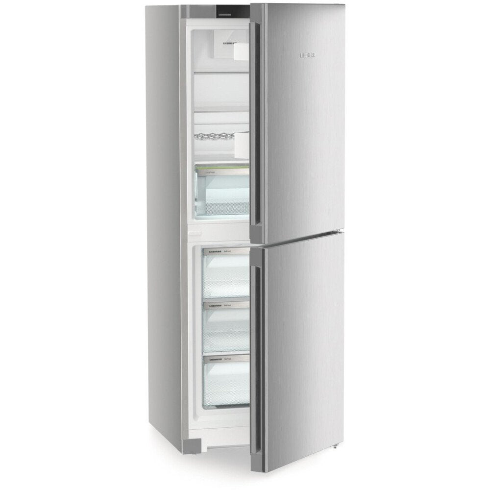 Liebherr CNsfc5023 No Frost Fridge Freezer, 50/50, Silver, C Rated | Atlantic Electrics - 42719039160543 