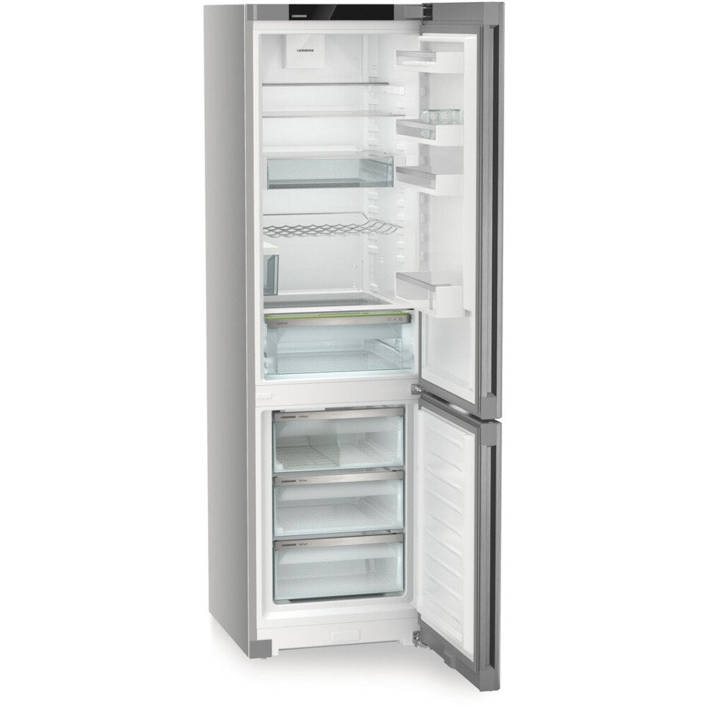 Liebherr CNsfc574i No Frost Fridge Freezer, 70/30, Silver, C Rated | Atlantic Electrics