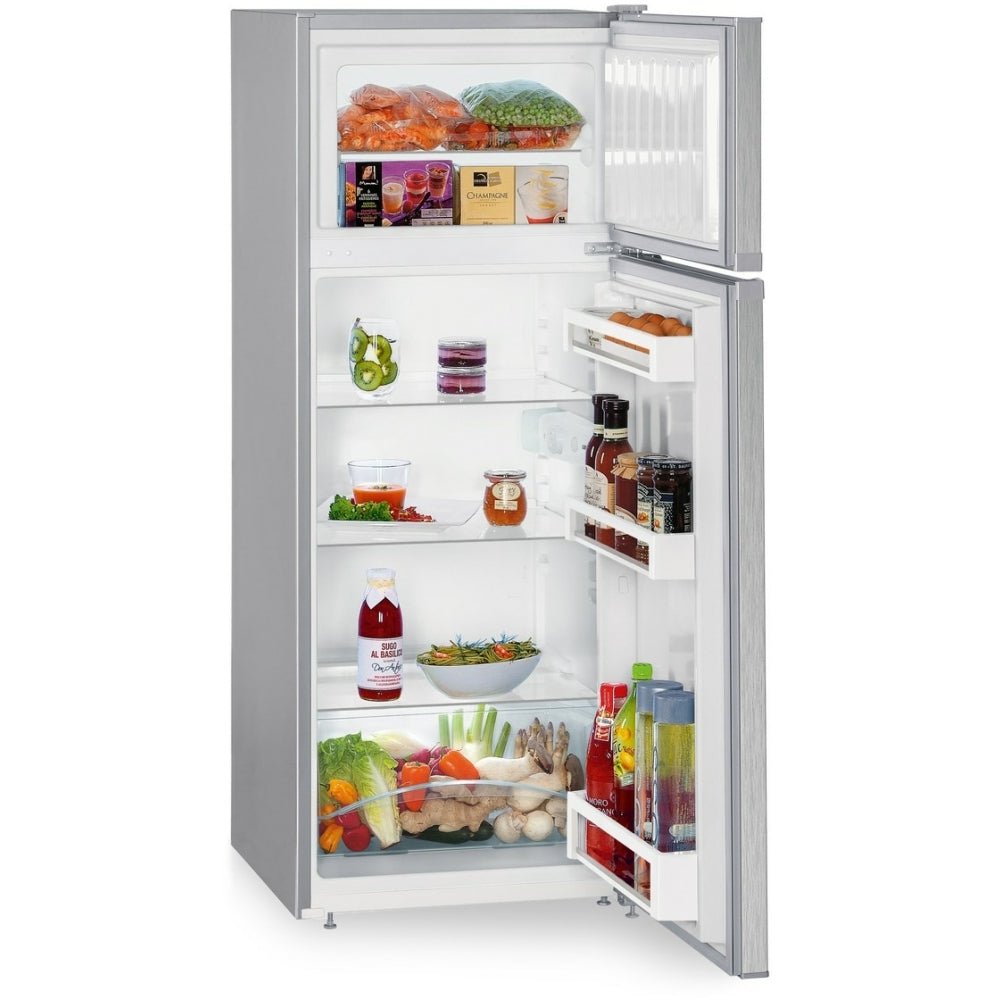 Liebherr CTele 2531 Fridge Freezer, Silver | Atlantic Electrics