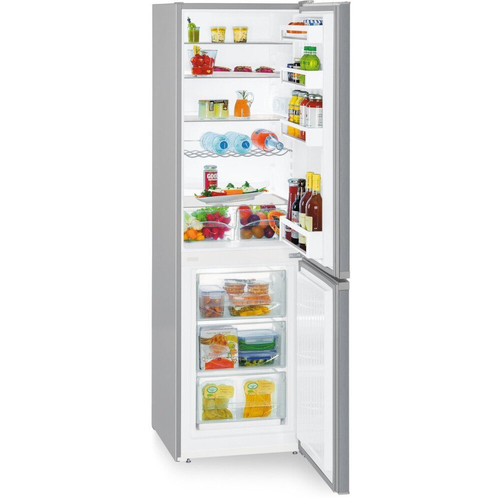 Liebherr CUele 3331 Low Frost Fridge Freezer, 70/30, Silver, E Rated | Atlantic Electrics - 42852876484831 