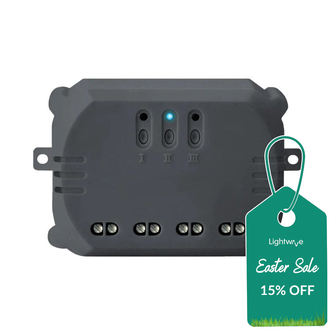 LightwaveRF L83 Smart Relay 3 Gang 3500w GEN2 Version
