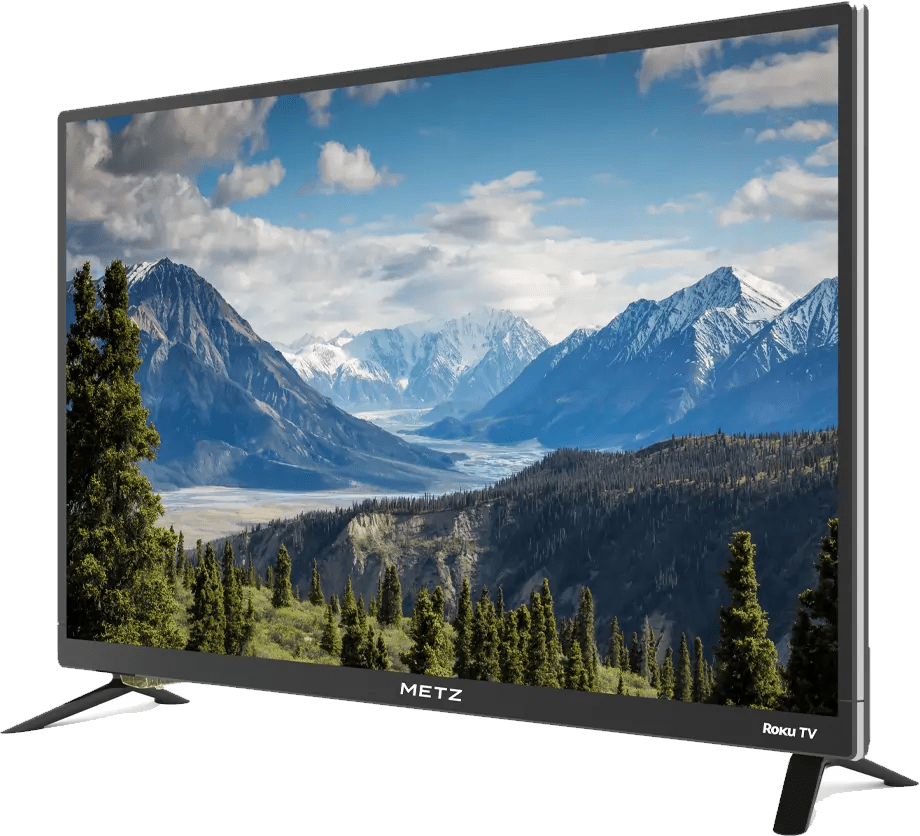 Metz 32MTD6000YUK 32" DLED HD Smart TV Roku OS TV Black | Atlantic Electrics - 42150967476447 