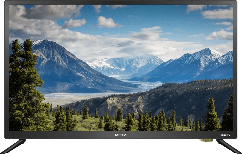 Metz 32MTD6000YUK 32" DLED HD Smart TV Roku OS TV Black | Atlantic Electrics