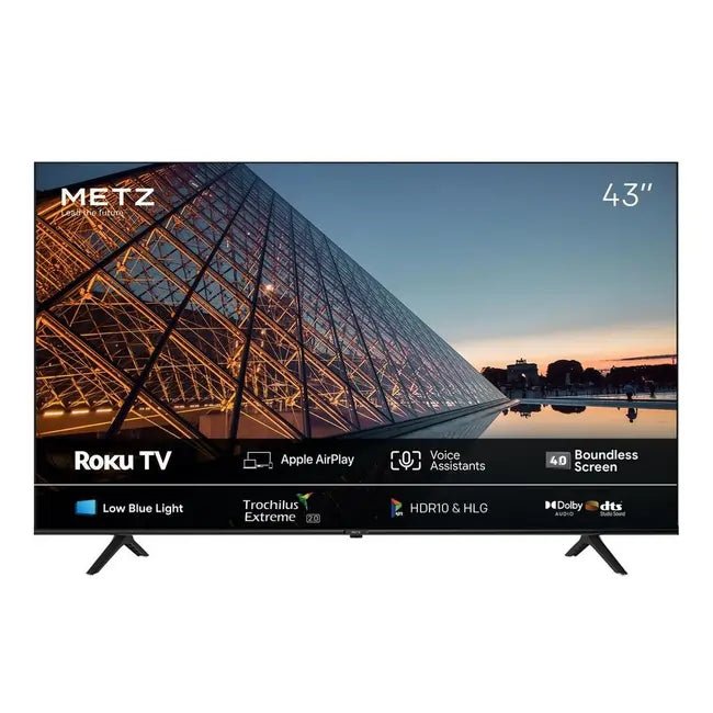 Metz 43MRD6000YUK 43" DLED UHD Smart Television | Atlantic Electrics - 42309376737503 