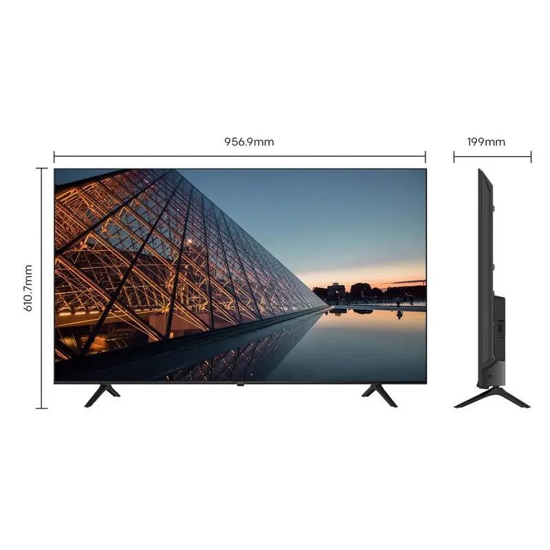 Metz 43MRD6000YUK 43" DLED UHD Smart Television | Atlantic Electrics - 42309376770271 