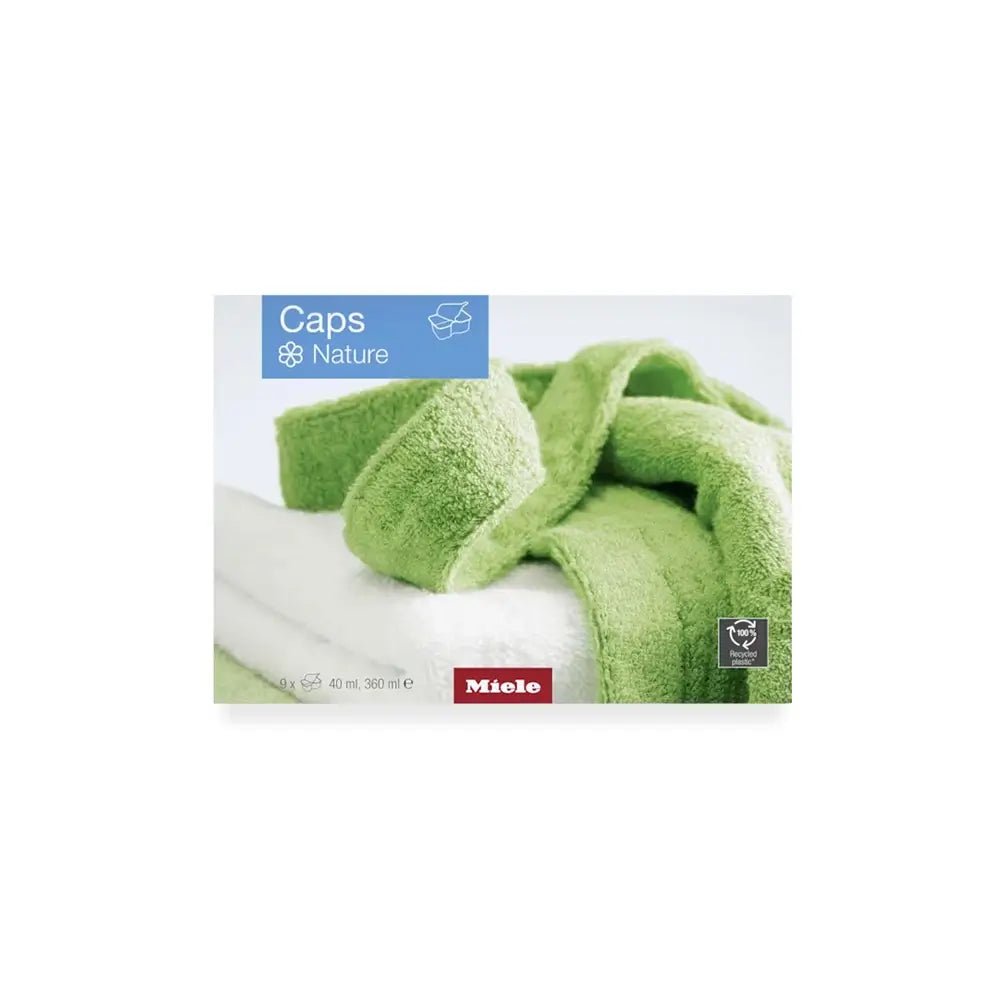 Miele 11486060 WACSON0902L 9-Pack Nature Caps Fabric Conditioner for all Miele Washing Machines | Atlantic Electrics