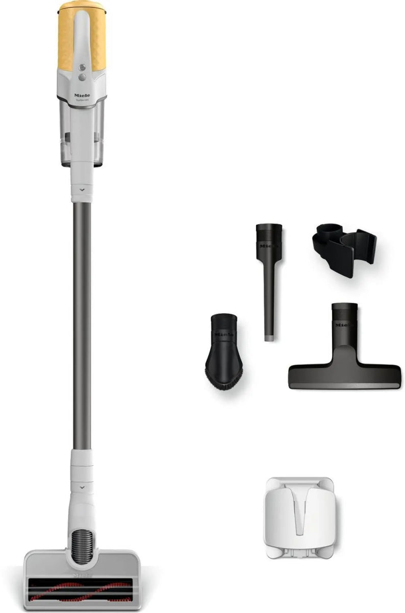 Miele DuoFlex HX1DUO Cordless Handstick Vacuum Cleaner - Sunset Yellow | Atlantic Electrics