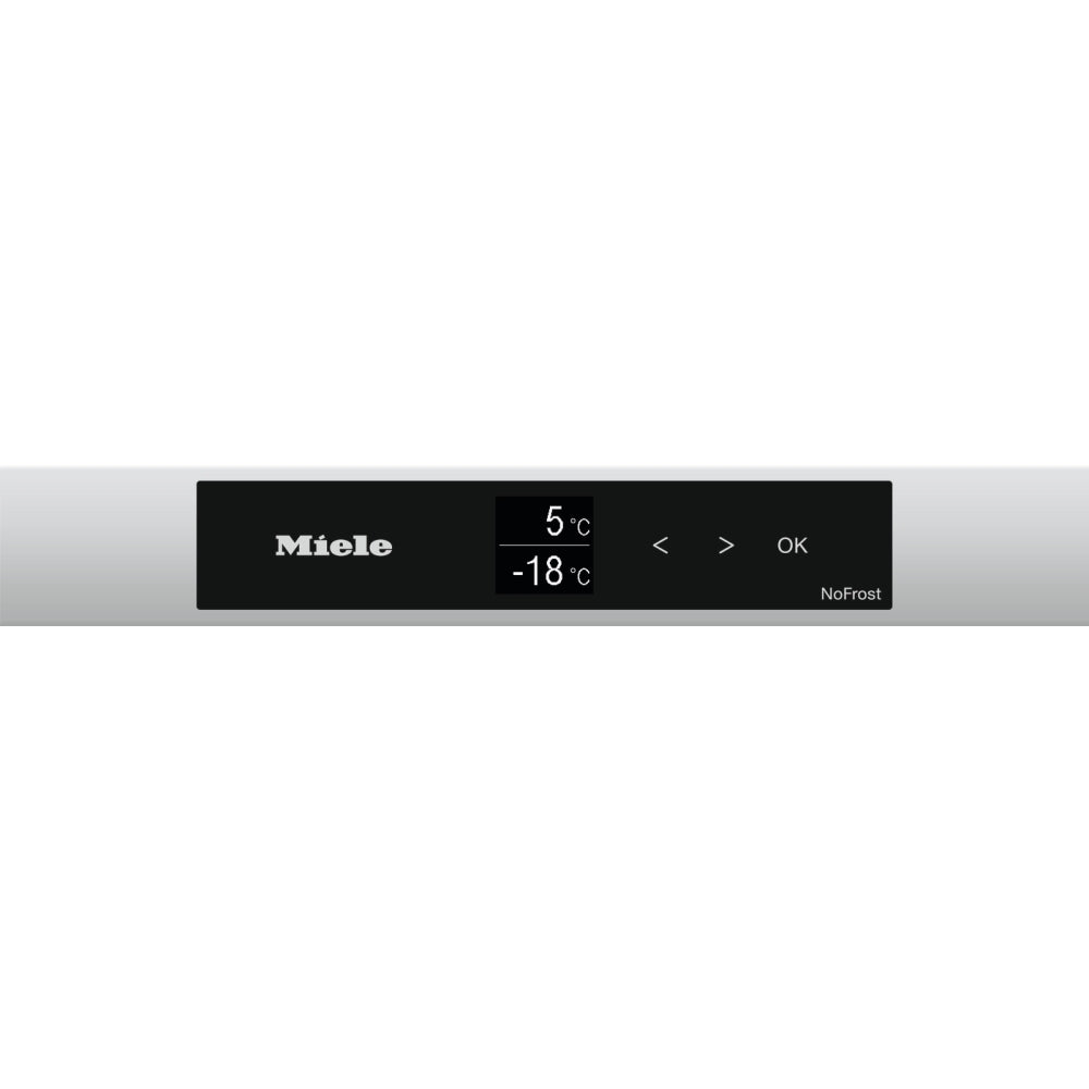 Miele KFN4397CD el No Frost Fridge Freezer, 70/30, Stainless Steel, C Rated | Atlantic Electrics