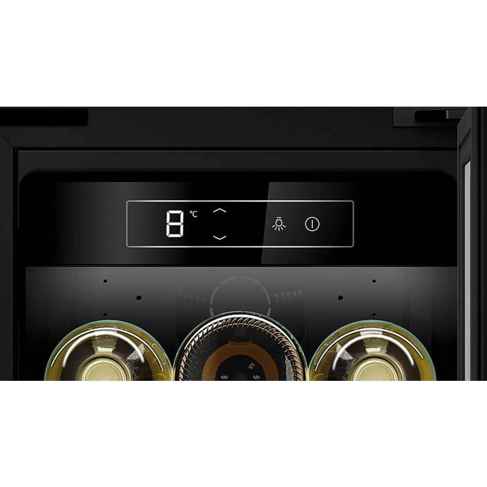 Neff KU9202HF0G N70 Integrated Wine Cooler, Black | Atlantic Electrics