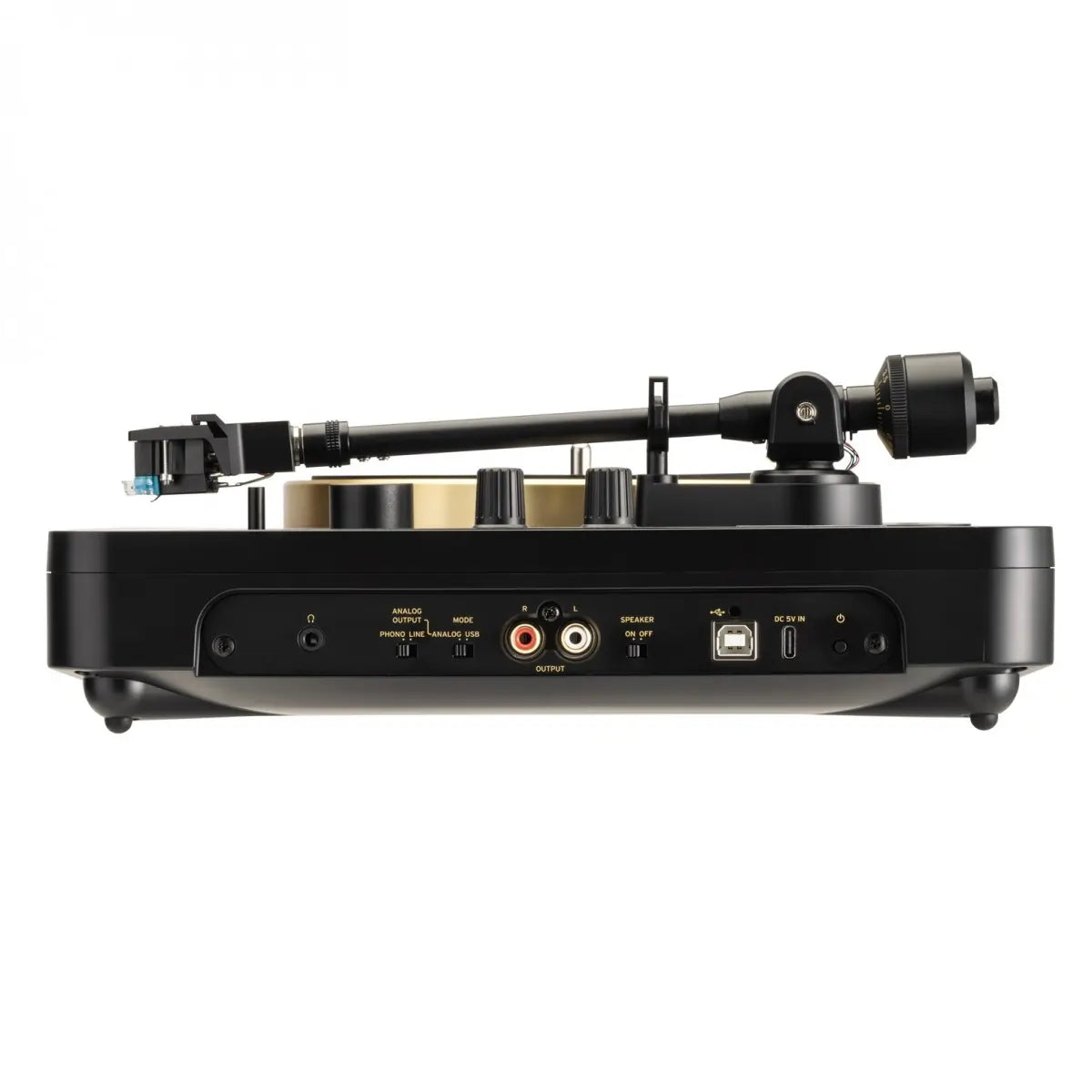 Korg Handytraxx 1bit Portable Vinyl Turntable Record Player, Black
