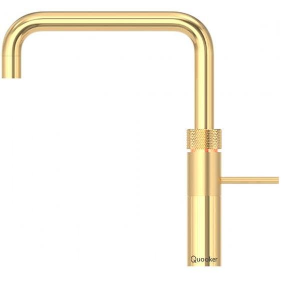 Quooker 3 in 1 Combi 2.2 Fusion Square Gold Boiling Water Tap | Atlantic Electrics