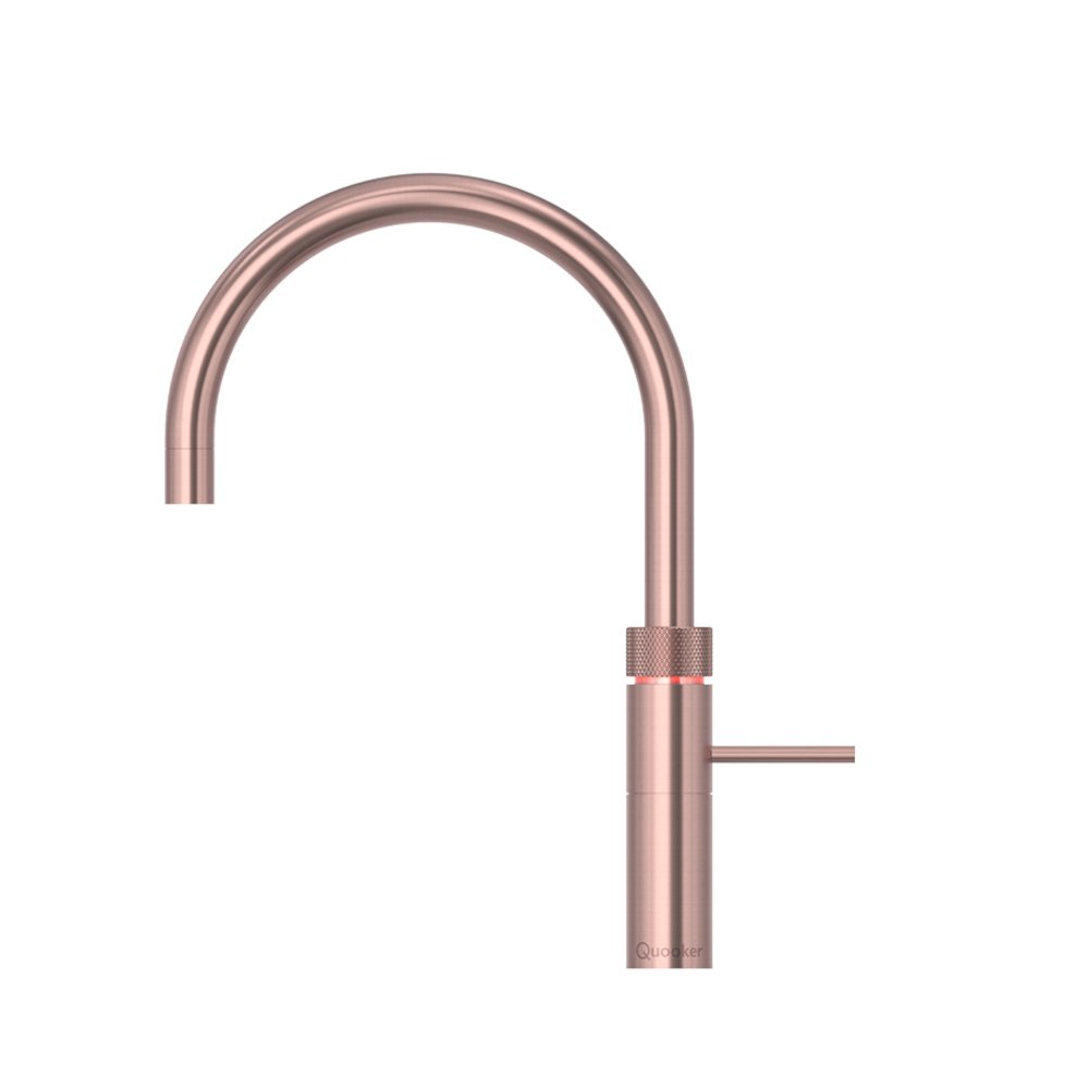 Quooker 3 in 1 PRO3 Fusion Round Rose Copper Boiling Water Tap | Atlantic Electrics