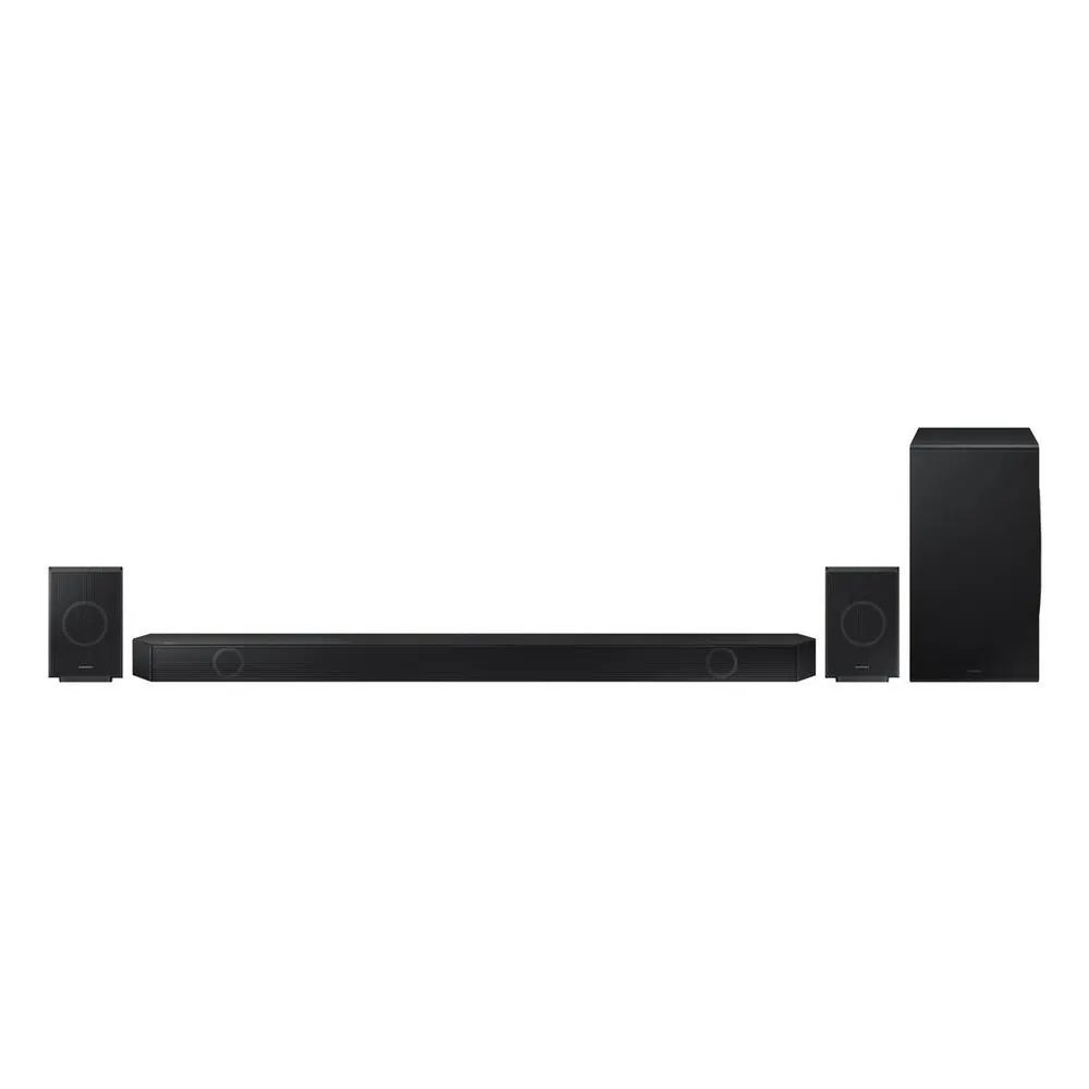 Samsung HWQ990DXU 11.1.4ch Soundbar with Wireless Acoustic Lens Subwoofer & Rear Speakers - Black | Atlantic Electrics - 42320582246623 